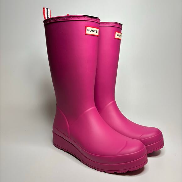 Hunter Original Play Tall Rain Boots in Prismatic Pink - Picture 6 of 9